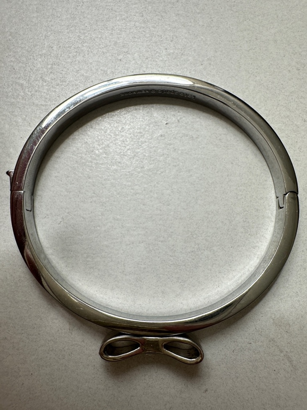 kate spade sliver-tone bangle bracelets bundles - Picture 4 of 7